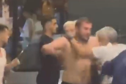 Bursa’da esnaf kavgası: Sandalyeler havada uçuştu