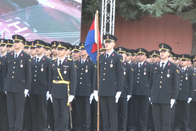 Bursa Işıklar Jandarma Astsubay Meslek Yüksekokulu’nda 781 astsubay mezun oldu