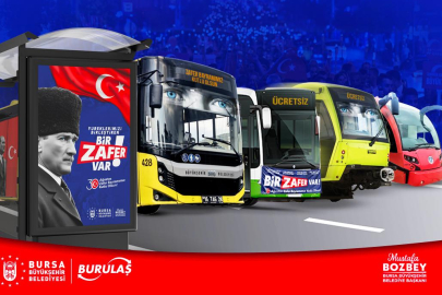 30 Ağustos Zafer Bayramı’nda ulaşım ücretsiz