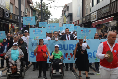 Bursa'da 'Halk Sağlığı Haftası' yürüyüşü