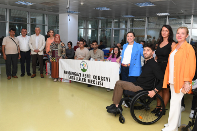 Osmangazi Belediyesi'nden engelli bireylere eğitim desteği