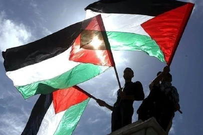 Filistin eyleminde basın açıklamasını okuyan kişi "cumhurbaşkanına hakaret"ten tutuklandı