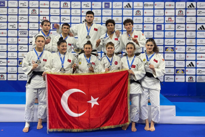 Osmangazi Belediyespor’un judocusu Avrupa kürsüsünde