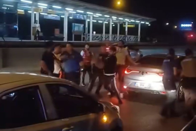 Trafikte yol verme kavgası; 2 kişi gözaltına alındı