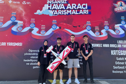 Bursa ekibi insansız hava yarışında 6. oldu
