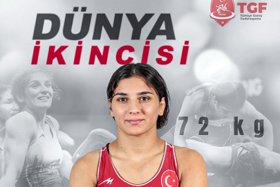 Milli güreşçi Nesrin Baş, dünya ikincisi