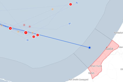 Küresel Sumud Filosu’na ait 4 gemi seyrini sürdürüyor