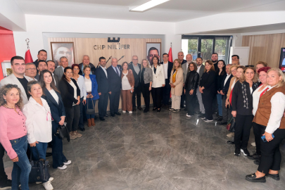 Şadi Özdemir'den yeni seçilen CHP Nilüfer İlçe Yönetimine hayırlı olsun ziyareti