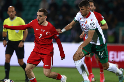 A Milli Takım Bulgaristan'ı farklı yendi; 1-6