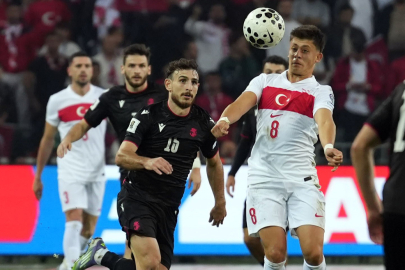 A Milli Futbol Takımı, Gürcistan'ı 4-1 mağlup etti