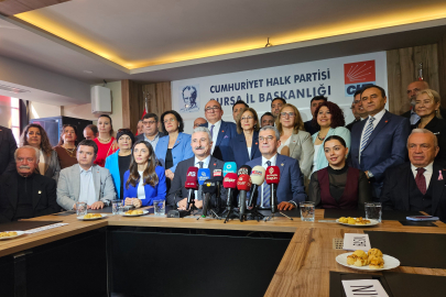 CHP Grup Başkan Vekili Gökhan Günaydın Bursa'da: 'Sandık gelecek, siz gideceksiniz'