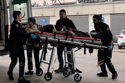 İnegöl'de başına makine çarpan işçi yaralandı