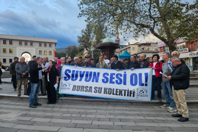 Bursa Su Kolektifi: 'Su yaşamdır, ticaretin ve siyasetin konusu yapılamaz'