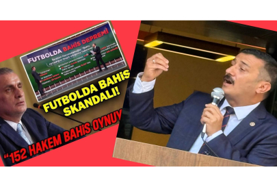 Hakemlerin "bahis skandalı" Meclis gündeminde