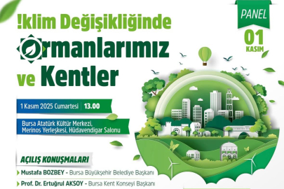 İklim değişikliği Bursa'da masaya yatırılacak