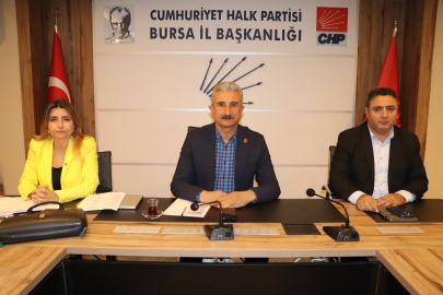 CHP Bursa İl Yönetiminde  görev dağılımı yapıldı
