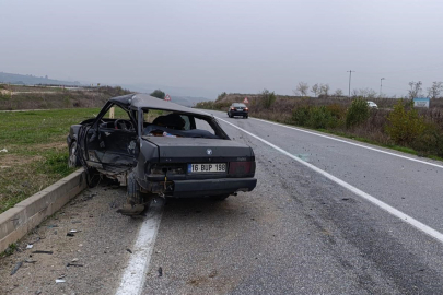 Bursa’da trafik kazası: 1 ölü, 2 yaralı