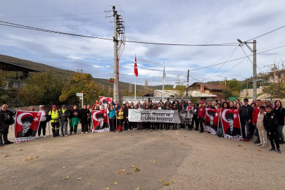 Nilüferliler Ata’yı Mysia Yolları’nda andı