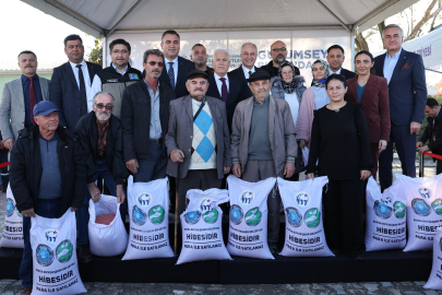 Yerli buğday tohumu Bursalı üreticilere dağıtıldı