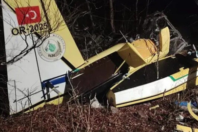 OGM'ye ait uçak Hırvatistan'da düştü! Pilot hayatını kaybetti