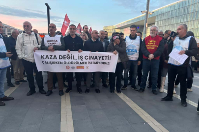 TMMOB Bursa: 'Çalışırken öldürülmek istemiyoruz'