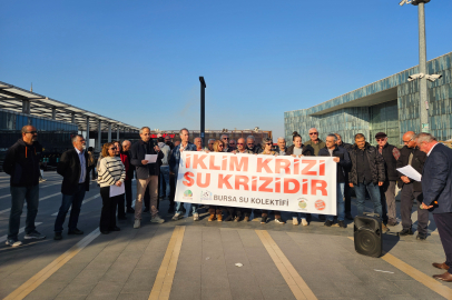 Bursa Su Kolektifi: 'İklim krizi su krizidir'