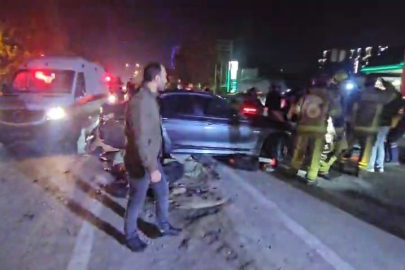 Hafif ticari araç ile otomobil çarpıştı; 1 ölü