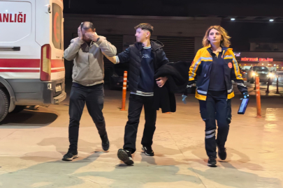 Kopmak üzere olan kulağı hastanede dikildi