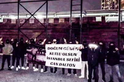 Çete liderinin doğum gününü uzun namlulu silahlarla kutladılar!