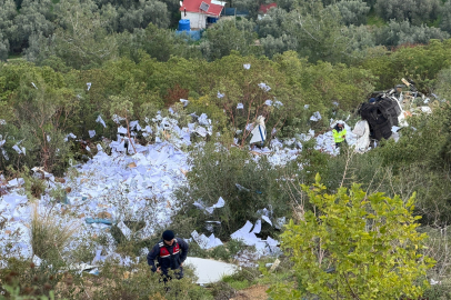 İznik-Yenişehir yolunda malzeme yüklü tır uçuruma yuvarlandı; 2 ölü