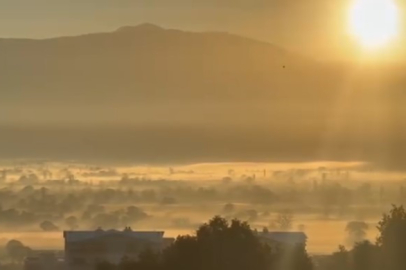 Bursa'da siste kartpostallık görüntüler ortaya çıktı