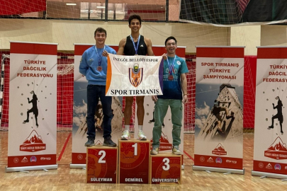 İnegöl Belediyesporlu sporcu Türkiye Şampiyonu