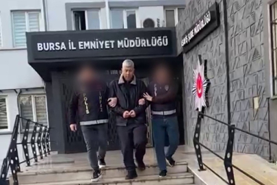 Bursa'da 56 yıl hapis cezasıyla aranan firari yakalandı