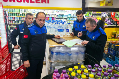 Gemlik Belediyesi'nden marketlerde sıkı denetim