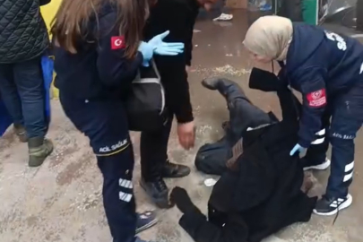 Yıldırım'da kapalı pazar alanında trafodan yükselen dumanlar korkuttu