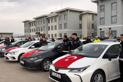 Bursa Emniyeti araç filosunu güçlendirdi: 119 yeni araç teslim edildi