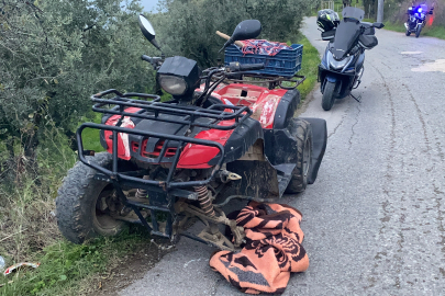 Mudanya'da ATV kazası: 1'i ağır 2 kişi yaralandı