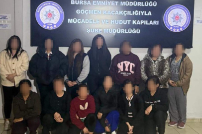 Bursa'da masaj salonlarına eş zamanlı operasyon; 13 kaçak çalışan yakalandı