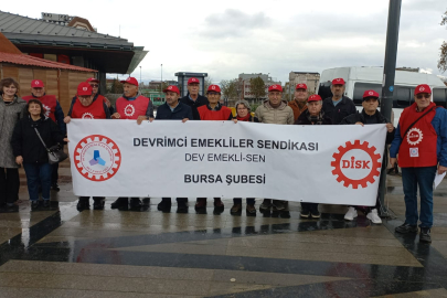 Emeklilerden Bursa’da çığlık: “Açız, geçinemiyoruz!”