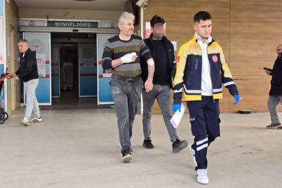 İnegöl'de fabrika işçisi elini testereye kaptırdı