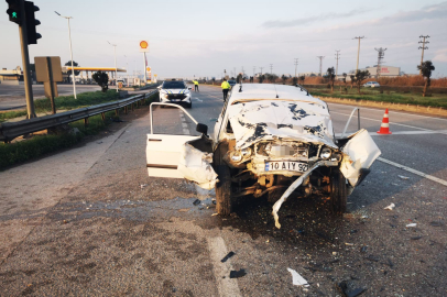 Karacabey'de trafik kazası; 15 yaşındaki çocuk hayatını kaybetti