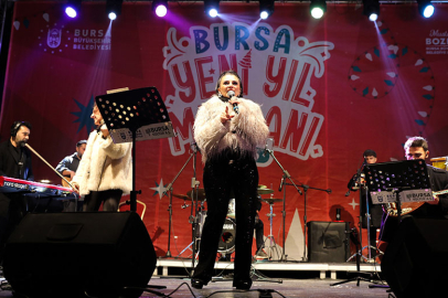 Bursa Yeni Yıl Meydanı'nda eğlenceler başladı