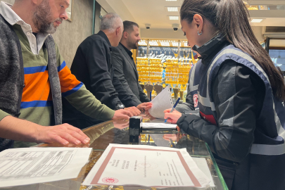 Bursa'da 82 kuyumcuya 16 milyon TL idari para cezası kesildi