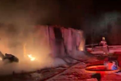 Küllükte unutulan sigara yangına neden oldu