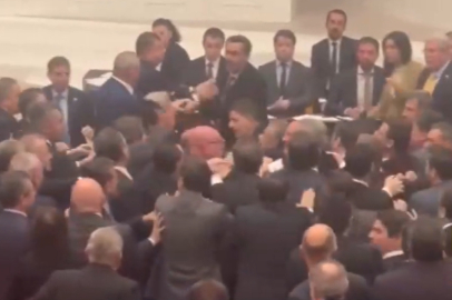 Meclis Genel Kurulu'nda Varank'ın konuşmasından sonra yumruklu kavga çıktı