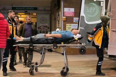 Asansör montajı yapan tekniker elektrik akımına kapıldı