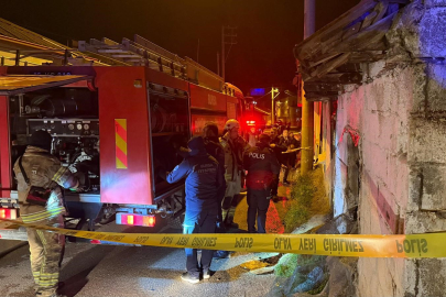 İznik'te çıkan yangında bir kişi hayatını kaybetti