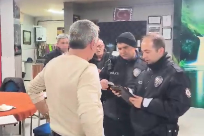 Mekanlar denetlendi, kumar masaları çökertildi