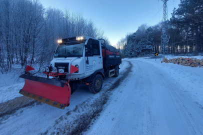 Osmangazi'de kar sonrası buzlanmaya karşı seferberlik