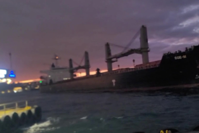 Faciadan dönüldü: Sürüklenen kuru yük gemisi son anda durdu